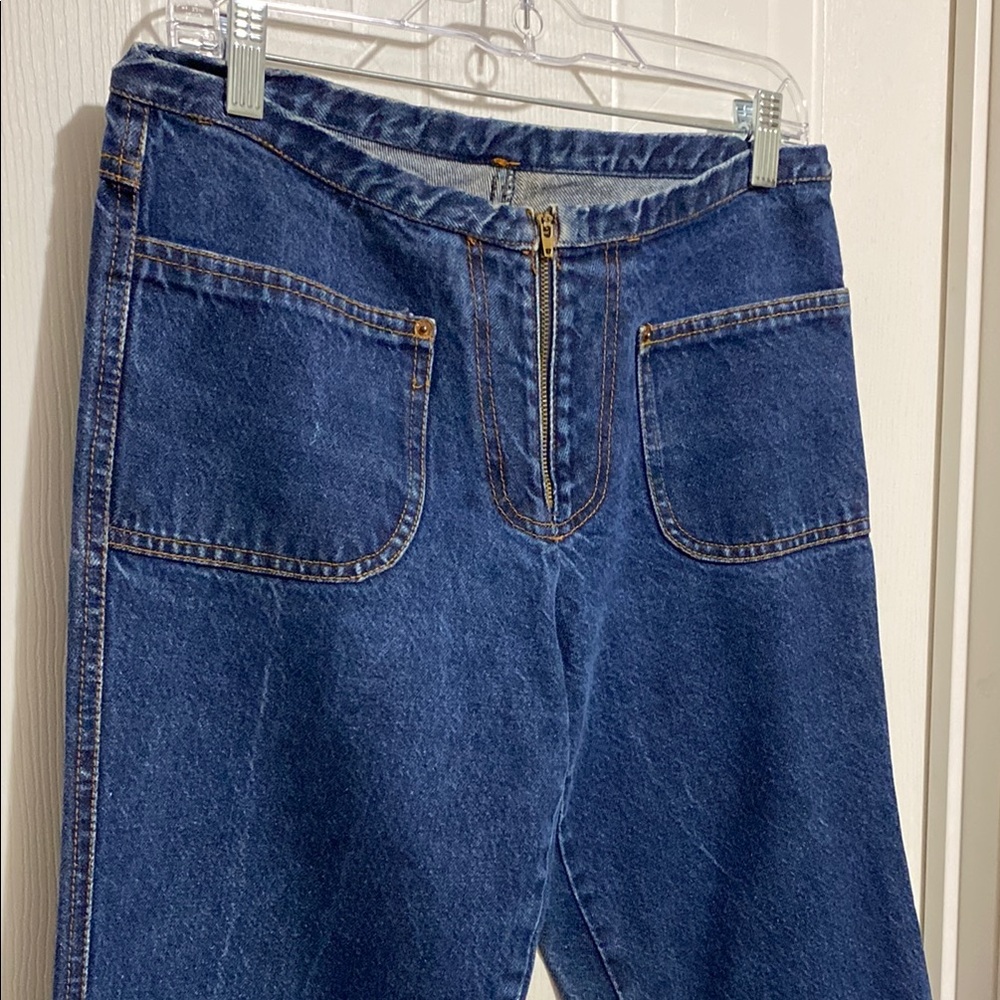 Vtg Fever Blue Flare & Wide Leg Jeans